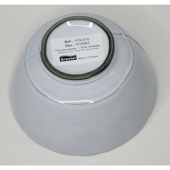 Portugal GRESTEL Fine Stoneware 4 pc place setting GRES VERITABLE Hand Painted - Picture 5 of 7